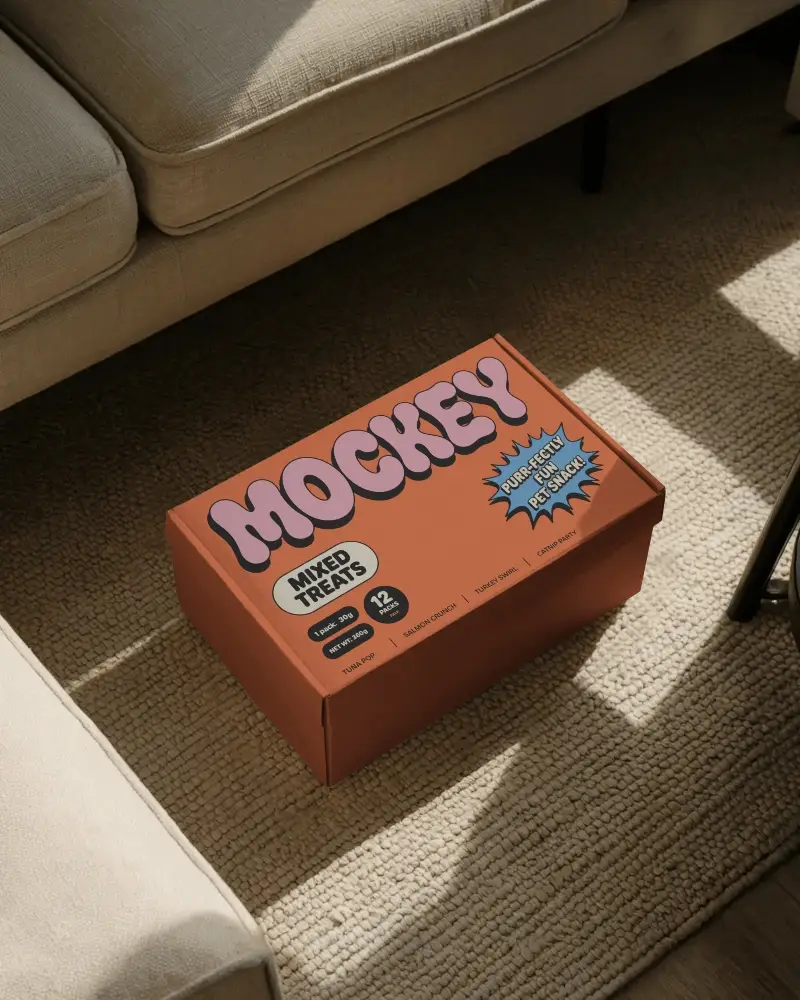 cozy-living-room-box-mockup-resting-on-textured-rug-with-sunlit-sofa-and-soft-shadows