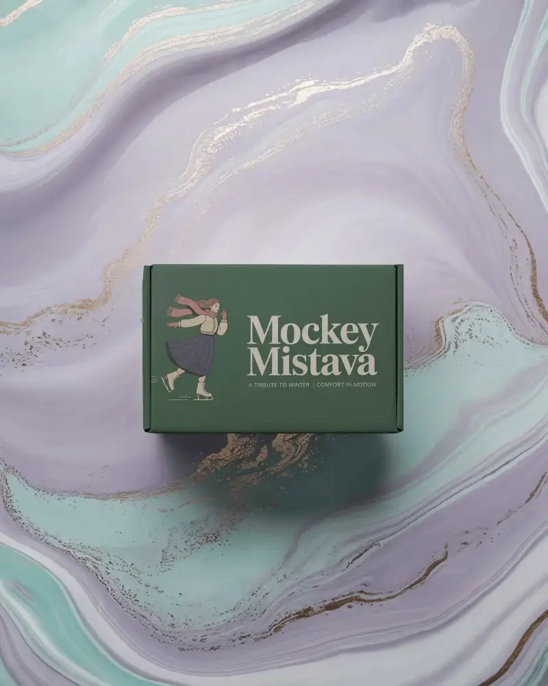 box-mockup-flat-lay-on-colorful-marble-swirl-background-with-golden-accents