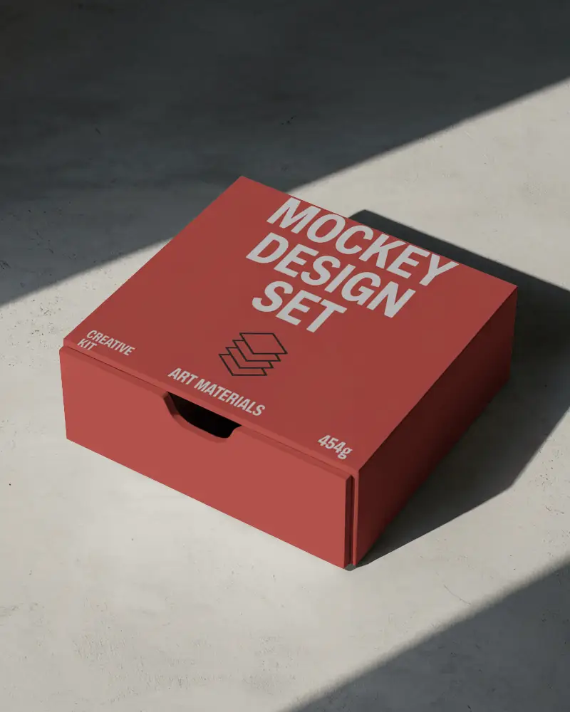drawer-style-box-mockup-on-concrete-floor-with-shadows-for-minimal-luxury-packaging