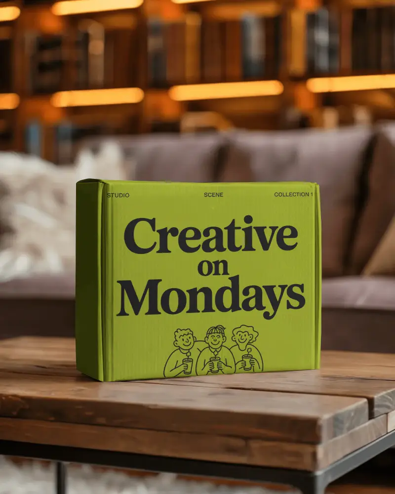 standing-mailer-box-mockup-on-wooden-table-in-cozy-library-room-for-premium-brand-display