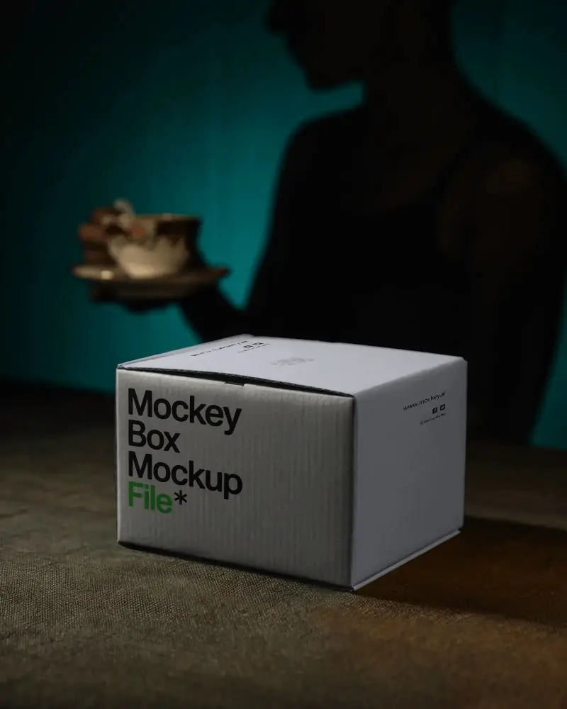 Premium Quality Product Packaging Box Mockup For Creative Brand Presentation And Advertising