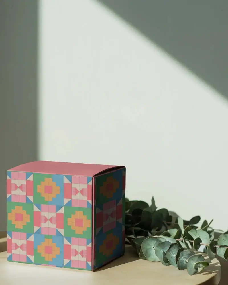 Premium Gift Box Mockup For Elegant Packaging Designs And Branded Product Presentation