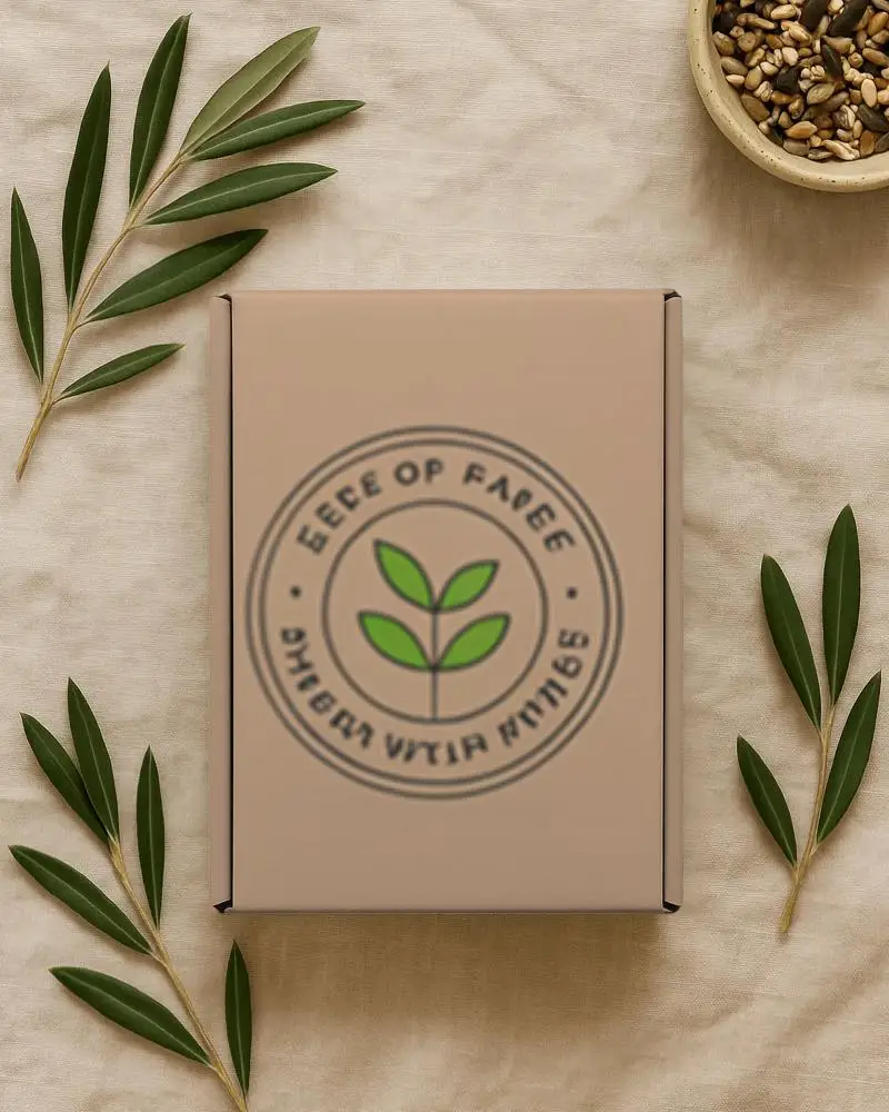 Premium Flat Box Mockup With Minimalistic Design For Elegant Packaging Presentations