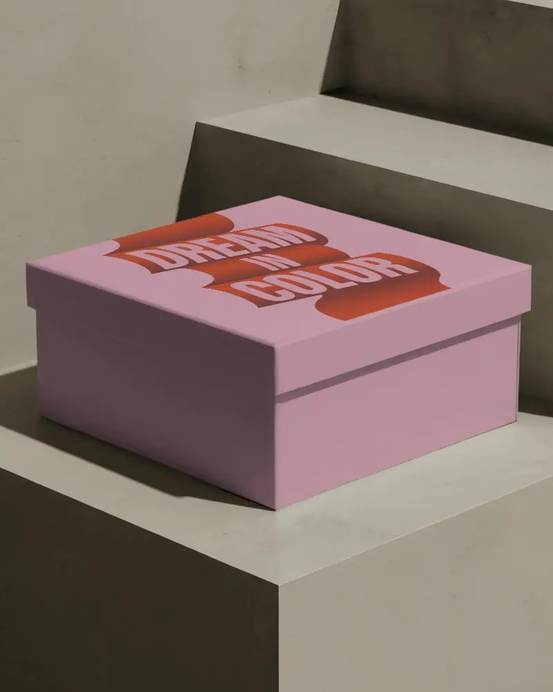 Premium Quality Rigid Box Mockup For Luxury Packaging And Retail Presentation Templates