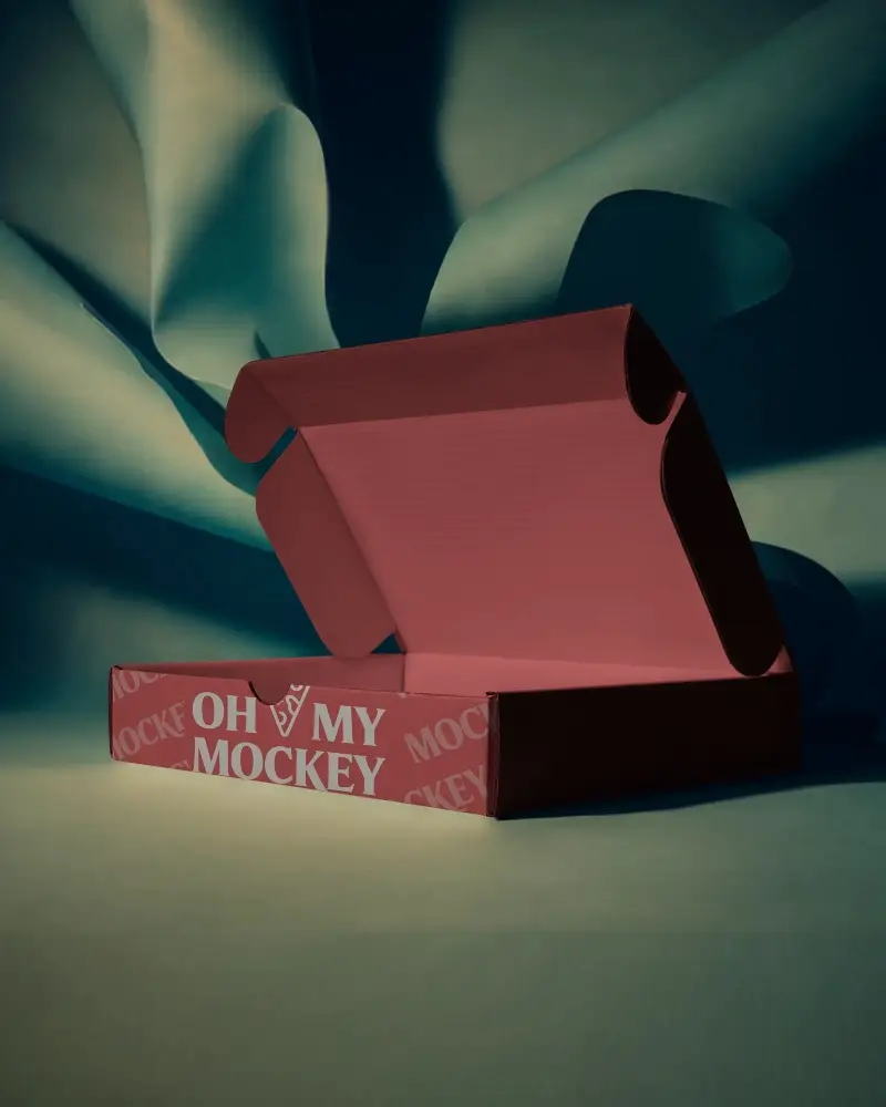 Premium Luxury Box Mockup For Ecommerce Packaging Display And Product Presentation