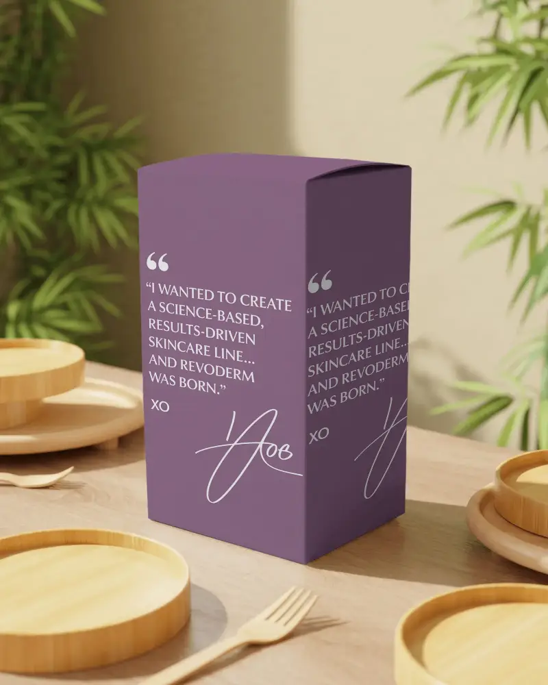 Sleek Rectangular Product Box Mockup For Branding And Corporate Promotional Packaging Solutions