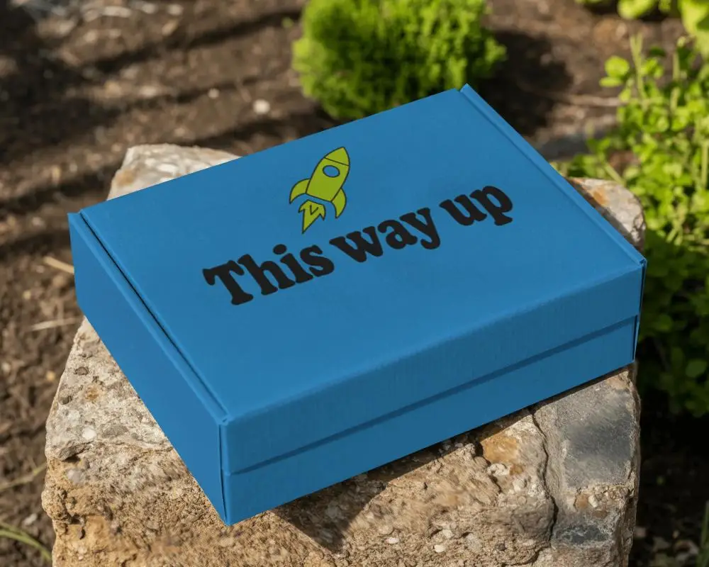 Premium Folding Packaging Box Mockup For Ecommerce Shipping And Retail Display Solutions