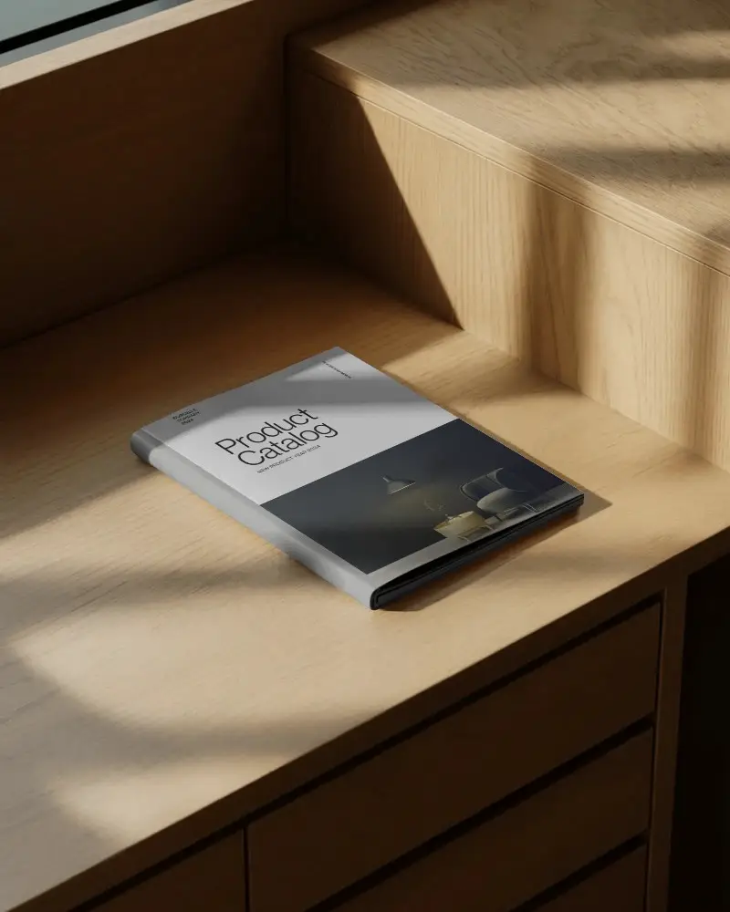 luxury-brochure-mockup-on-wooden-surface-with-sunlight-and-soft-shadow-play