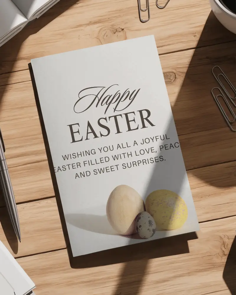 Clean Flat Lay Brochure Mockup For Marketing Or Branding Presentation On Tabletop