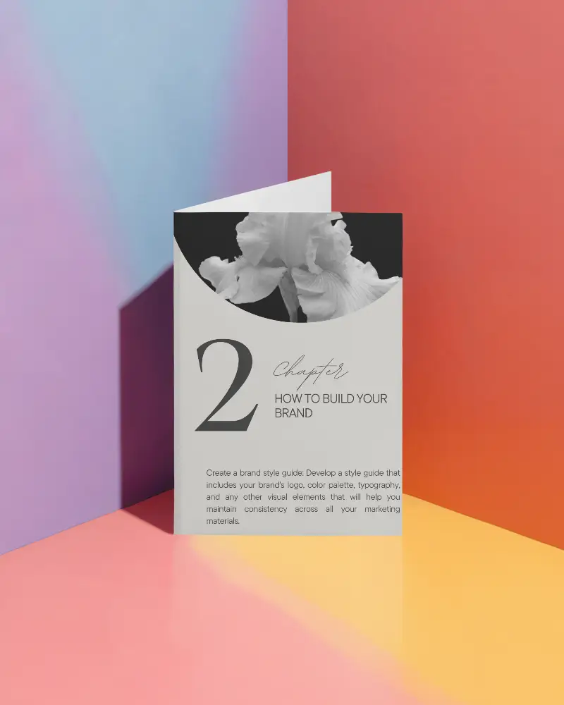 simple-fashionable-folded-brochure-mockup-with-shadow-on-vibrant-abstract-scene