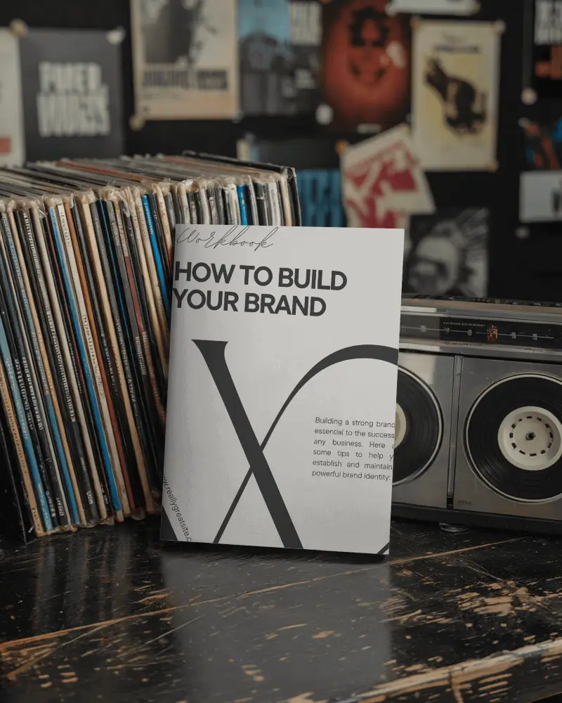 classic-record-collection-background-brochure-mockup-with-old-school-radio-vibe