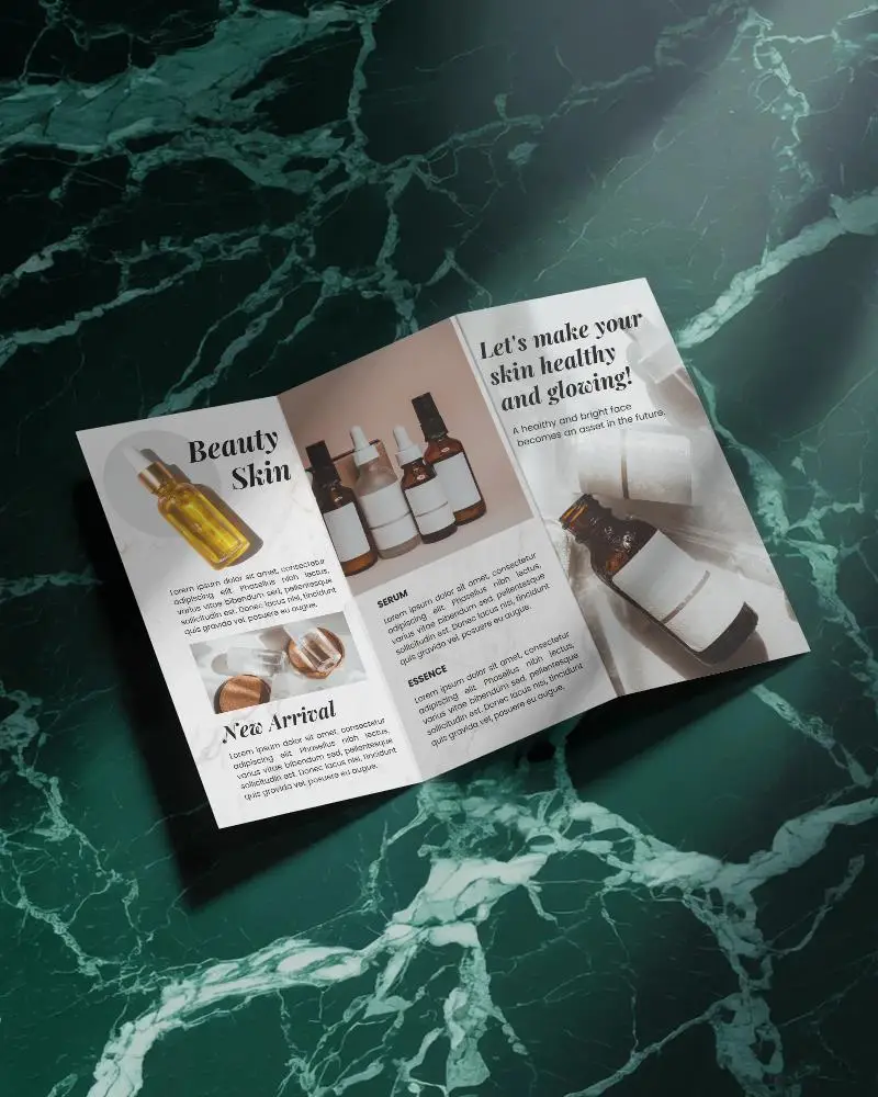 premium-trifold-brochure-mockup-on-marble-surface-for-professional-brand-presentation