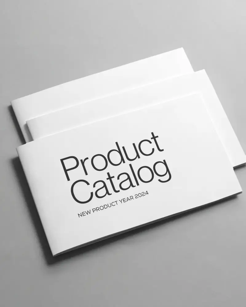 Blank Horizontal Brochure Mockup For Easy Customization And Branding Designs