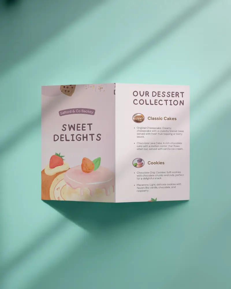 Square Brochure Mockup Isolated On Minimalist Background Perfect For Presentation Use