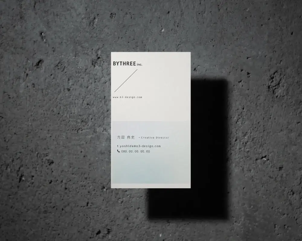 Stylish Minimalistic Business Card Mockup Floating Above Grungy Industrial Wall Background Design