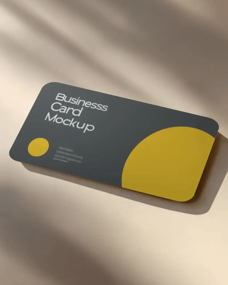 sleek-business-card-mockup-showcasing-elegant-rounded-corner-design-with-soft-light