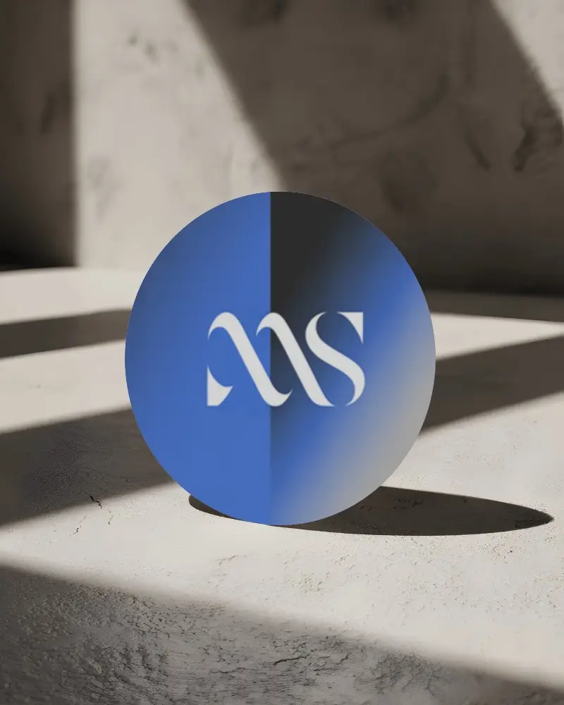 Premium Branding Circle Business Card Mockup For Professional Design Presentation