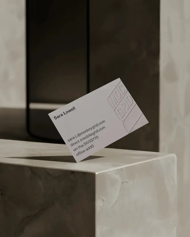 professional-floating-business-card-mockup-on-minimalistic-textured-stone-background