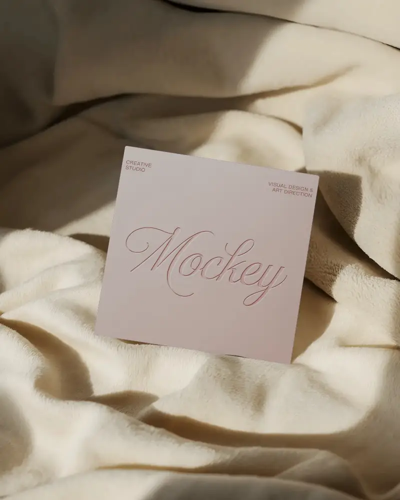 square-business-card-mockup-with-soft-fabric-background-and-natural-light-shadows
