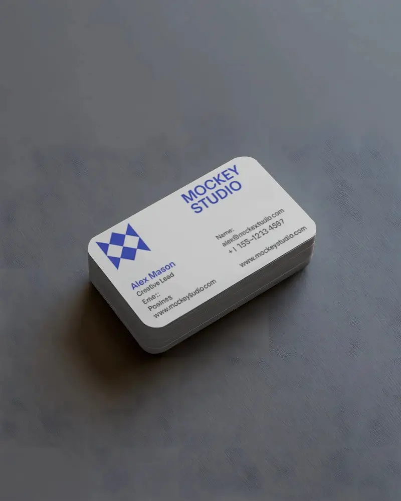 realistic-business-card-mockup-with-subtle-shadow-and-textured-background-for-branding-use