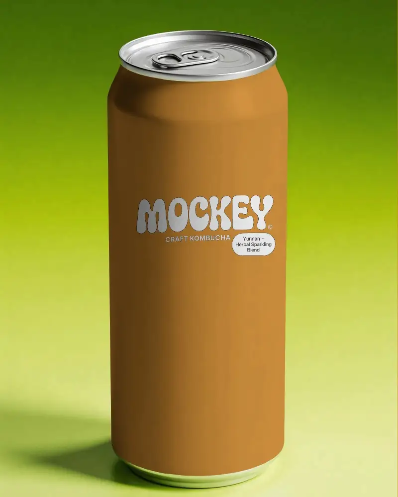 Tall Sleek Can Mockup For Beverage Packaging Design Creative Product Presentation