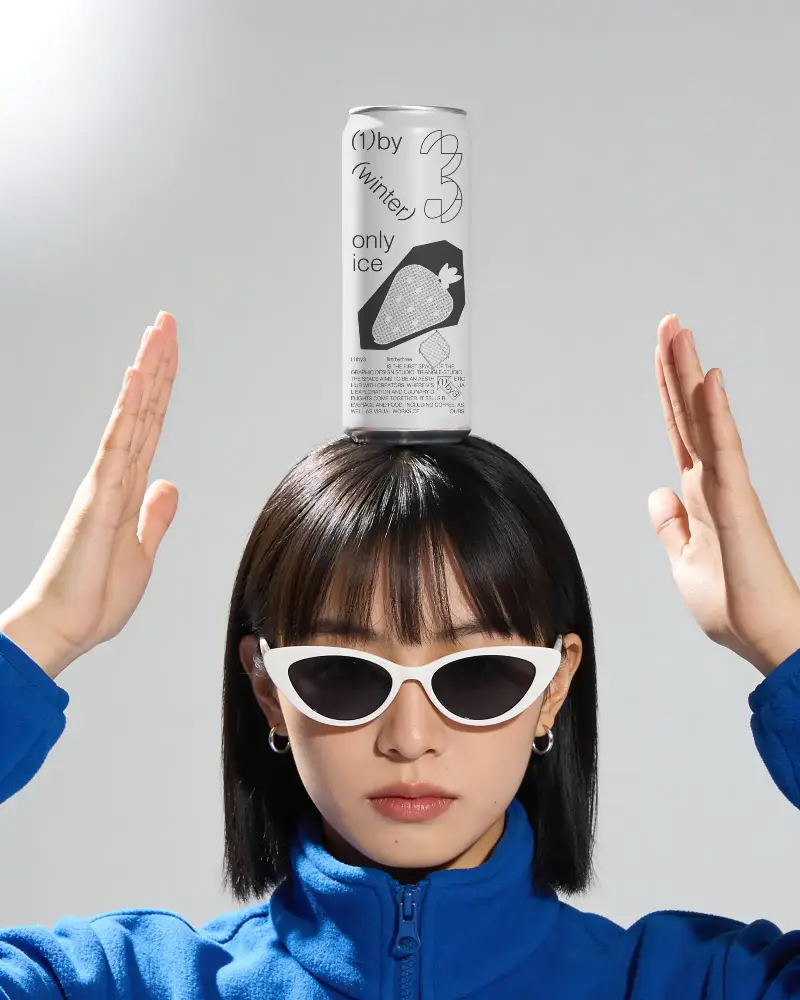 Sleek Tall Can Mockup For Beverage Packaging Brand Presentation And Design Display Use