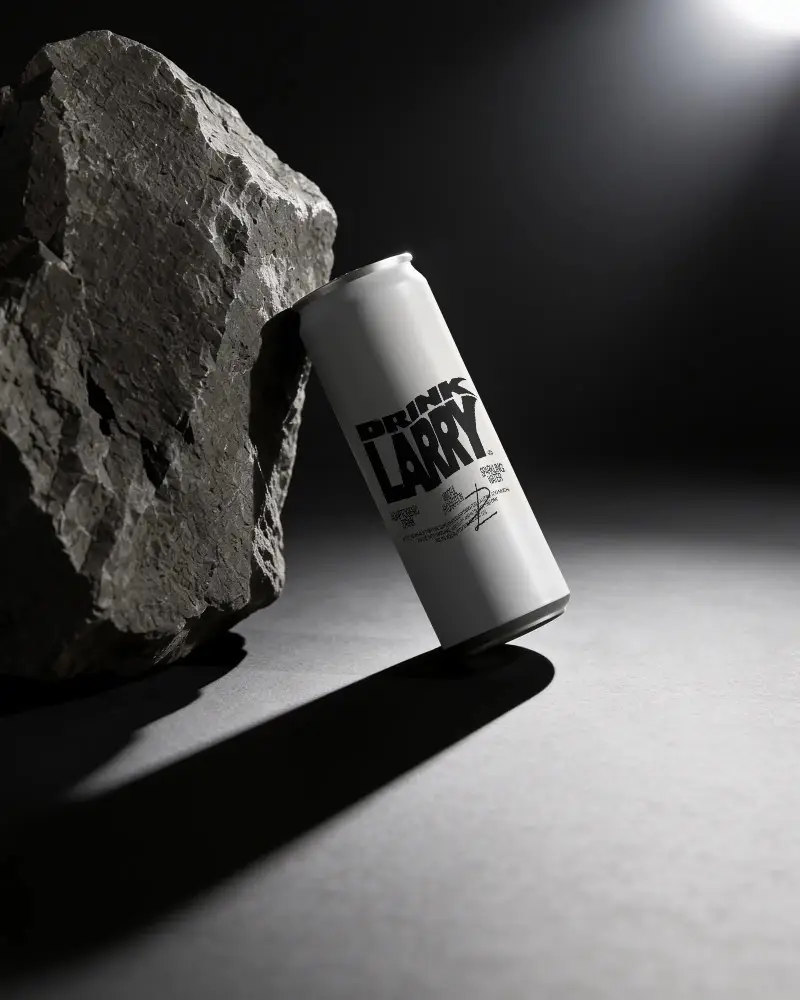 Sleek Modern Can Mockup Showcasing Unique Product Packaging Design With Minimalist Appeal