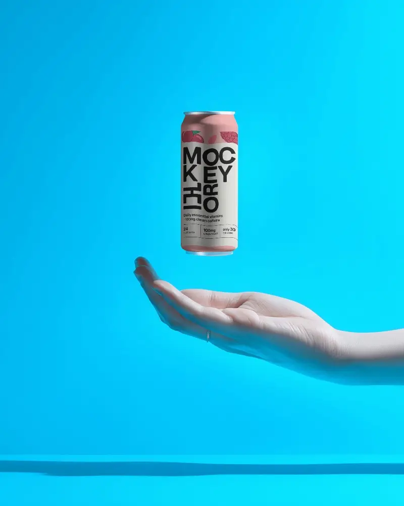 Minimalistic Floating Can Mockup For Beverage Packaging Branding And Marketing Presentation 0185