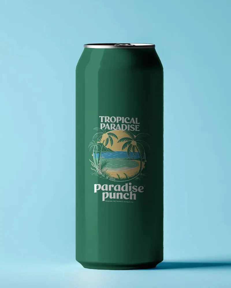 Premium Aluminum Can Mockup For Packaging Designs And Brand Promotion Use