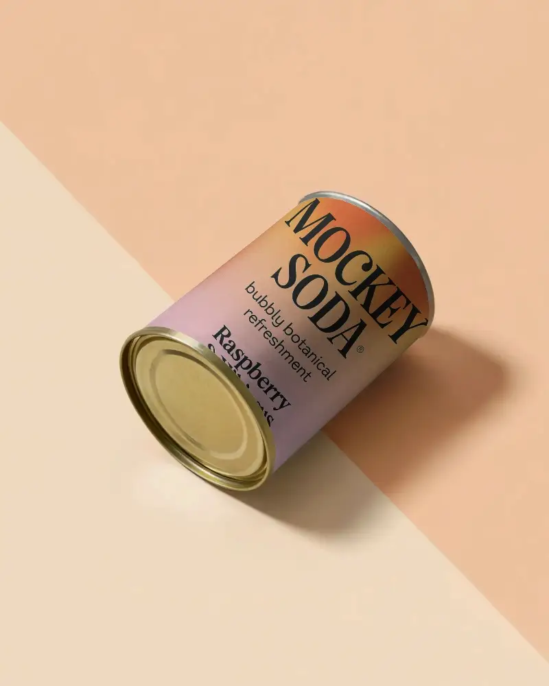 Premium Metal Can Mockup For Food And Beverage Packaging Creative Branding Presentation