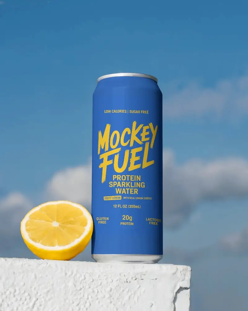 Refreshing Citrus Beverage Can Mockup Ideal For Summer Drink Packaging Design Promotions