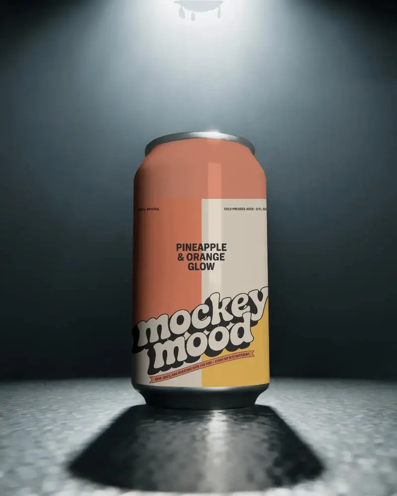 Premium Product Can Mockup With Reflective Surface For Modern Beverage Packaging Presentation