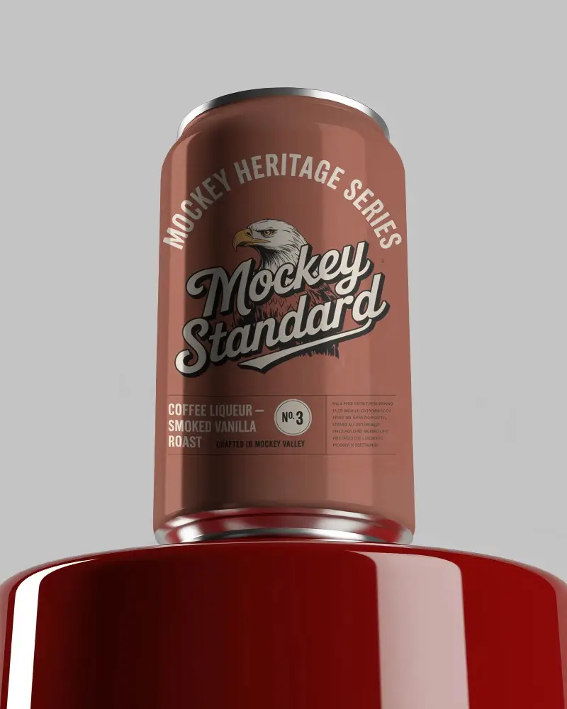 High Quality Can Mockup For Soft Drinks Energy Drink Promotion And Branding Ideas