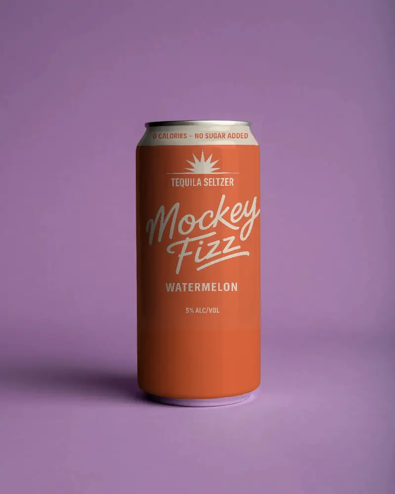 Sleek Tall Can Mockup For Beverage Packaging Design And Branding Presentations