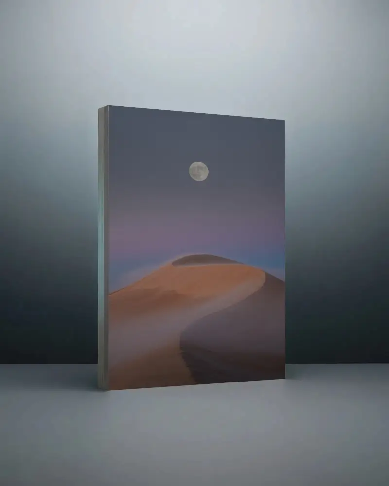 Studio Background Canvas Mockup For Professional Art Preview And Customizable Design Template