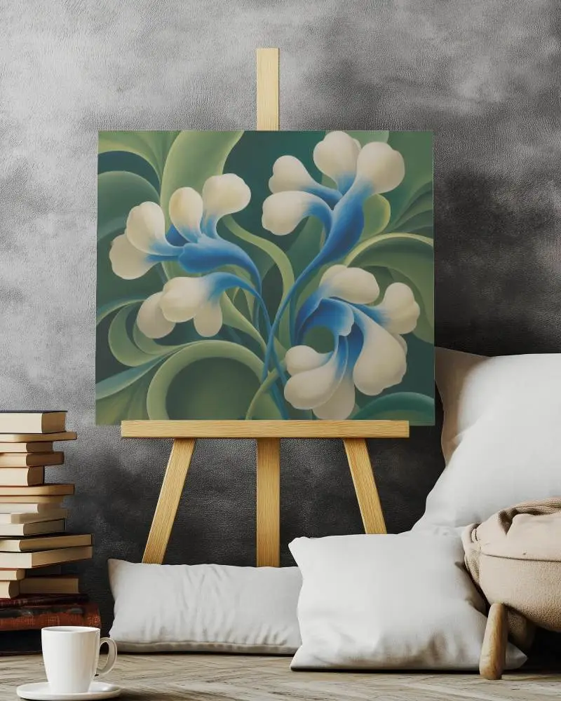 canvas-mockup-on-wooden-easel-in-cozy-room-with-pillows-cup-and-books-0187