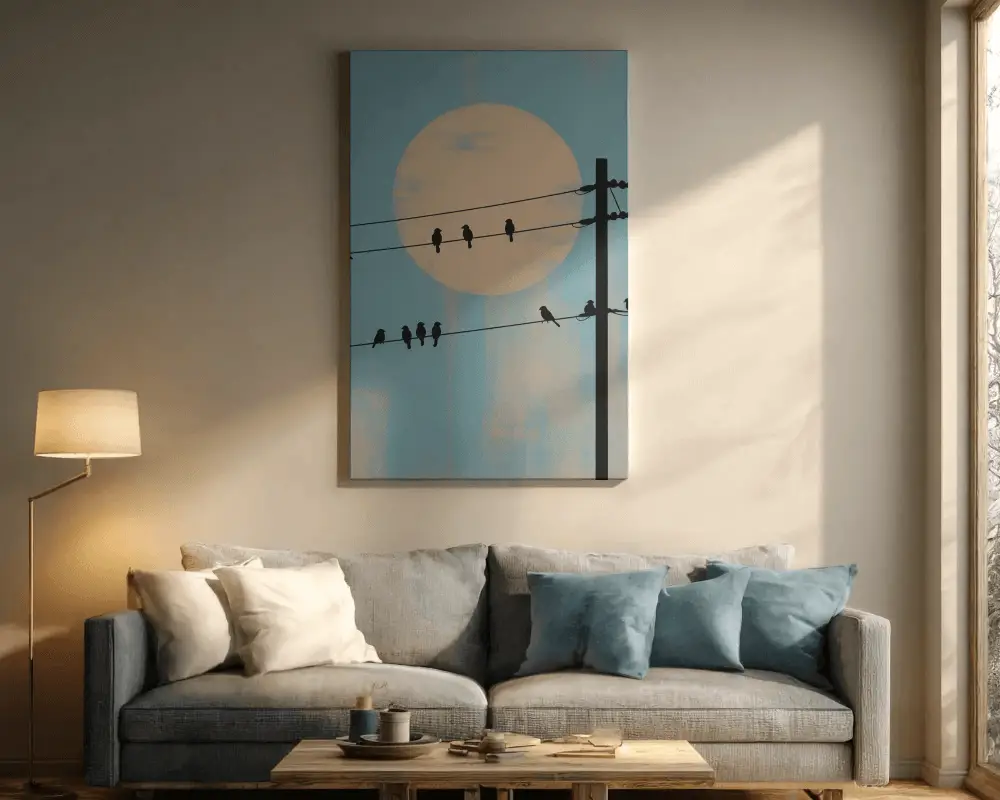 interior-canvas-mockup-with-minimal-living-room-sofa-pillow-lamp-soft-lighting-decorative-setup