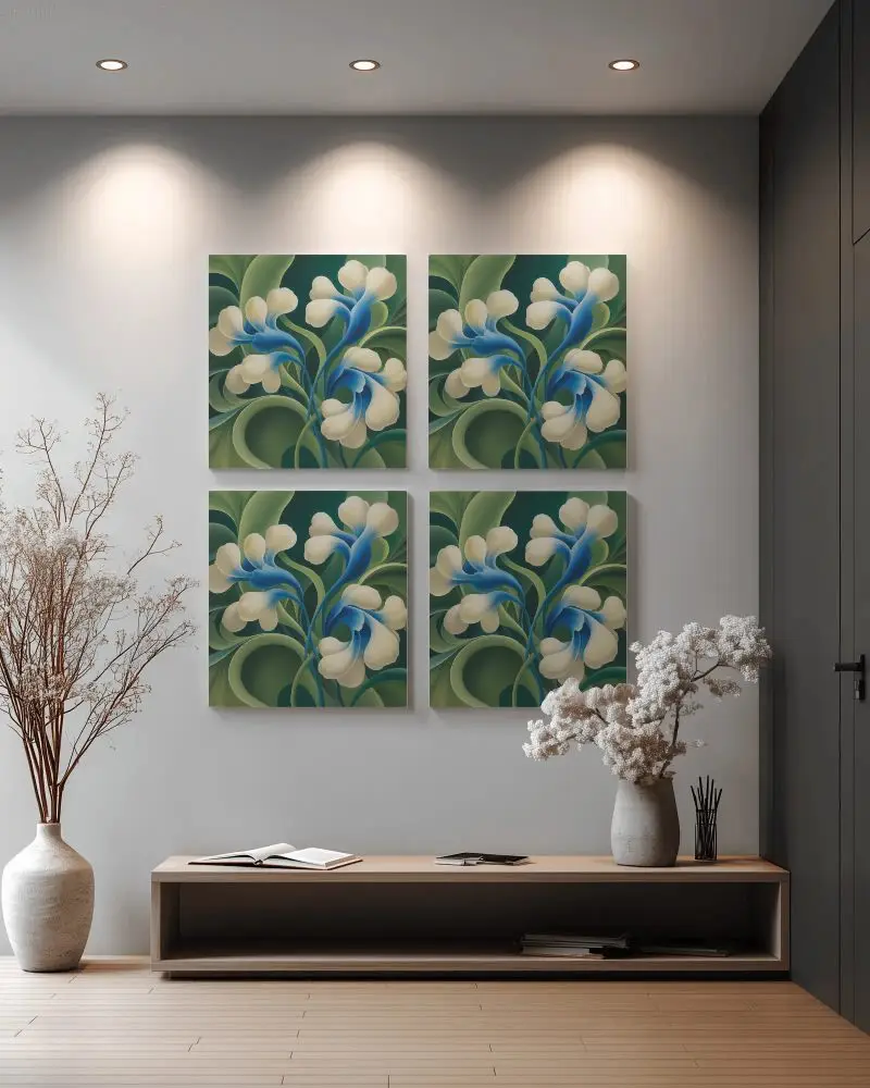 Modern Minimalist Canvas Mockup Display For Art And Home Decor Wall Decor Ideas