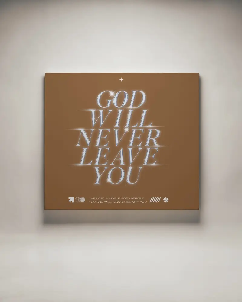 Minimalist Canvas Mockup Soft Lighting Gallery Wall Modern Design Showcase 088