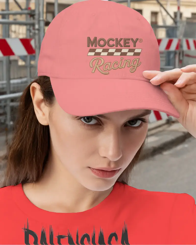 Realistic Cap Mockup With Urban Background Perfect For Branding And Fashion Design Presentation