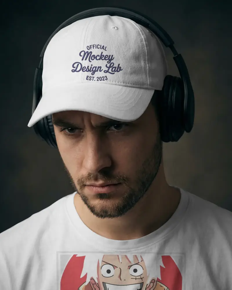 Premium Cotton Cap Mockup For Custom Logos And Branded Merchandise Presentation