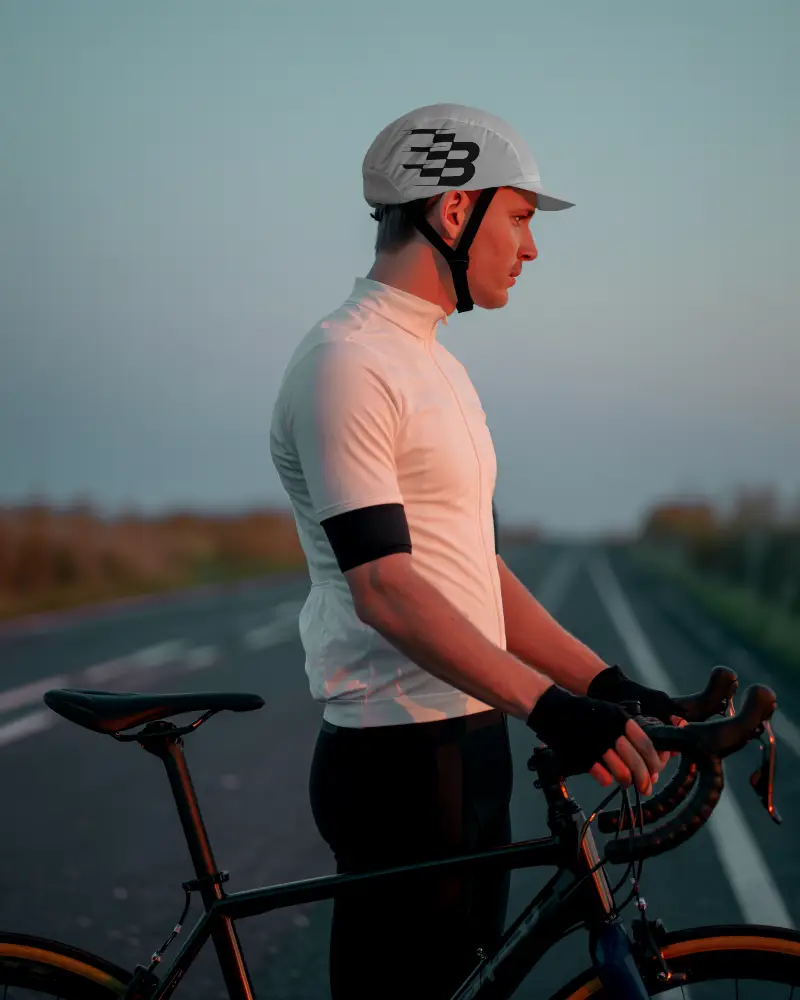 Sporty Lightweight Breathable Cycling Cap Mockup For Road Bike Enthusiasts And Athletes Outdoor