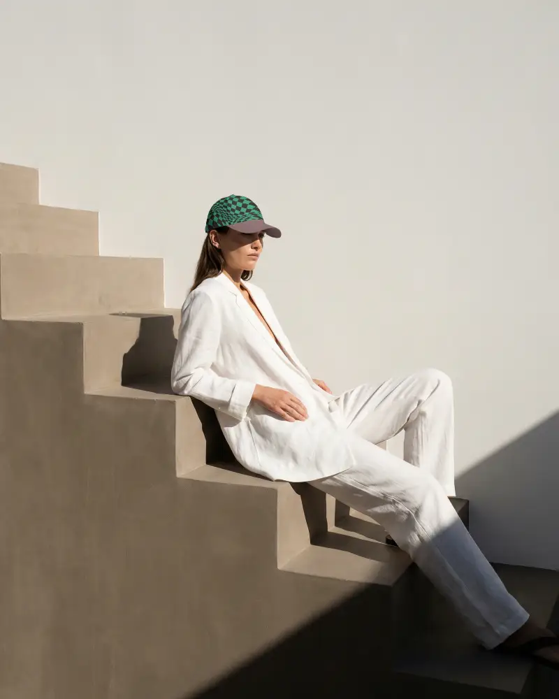 Minimalist Modern Cap Mockup For Stylish Casual And Sporty Headwear Designs To Showcase