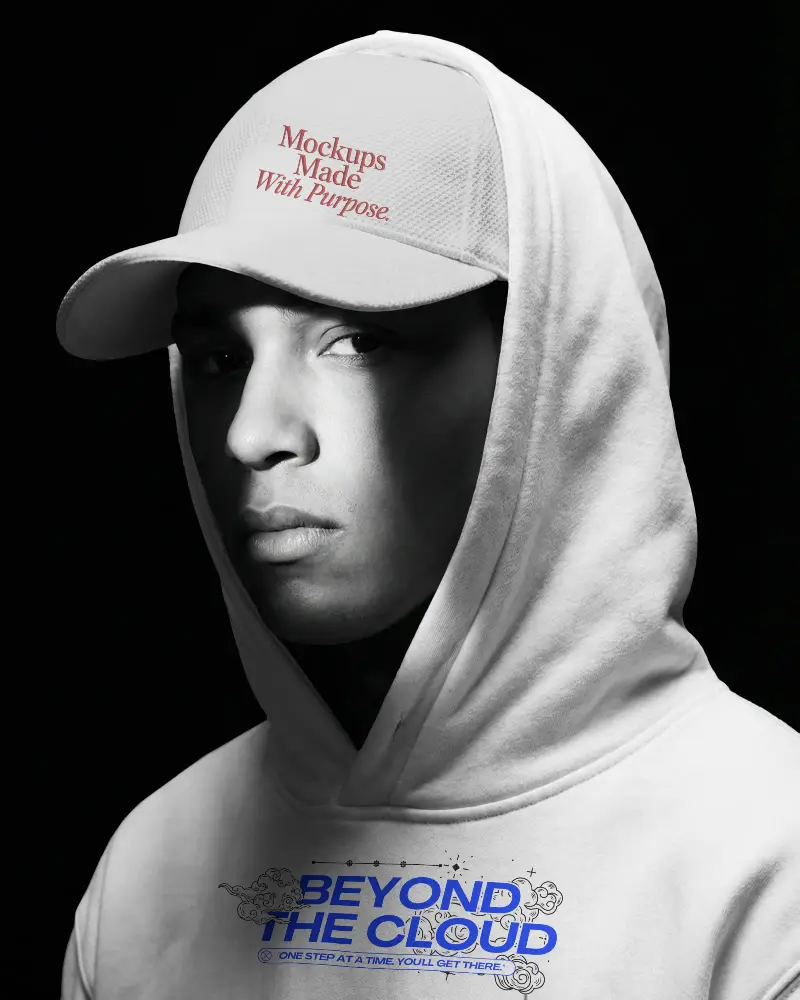 Urban Streetwear Cap Mockup For Custom Logo Branding Display In Creative Fashion