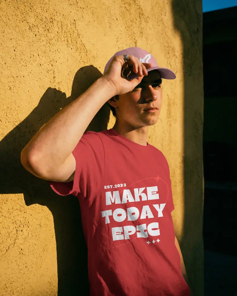 Casual Summer Streetwear Baseball Cap Mockup For Modern Trendy Urban Style Apparel Promotions