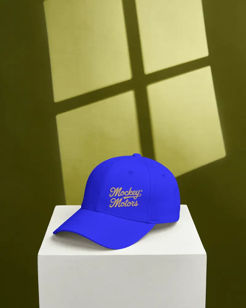 High Quality Baseball Cap Mockup For Custom Logos And Fashion Streetwear Accessories