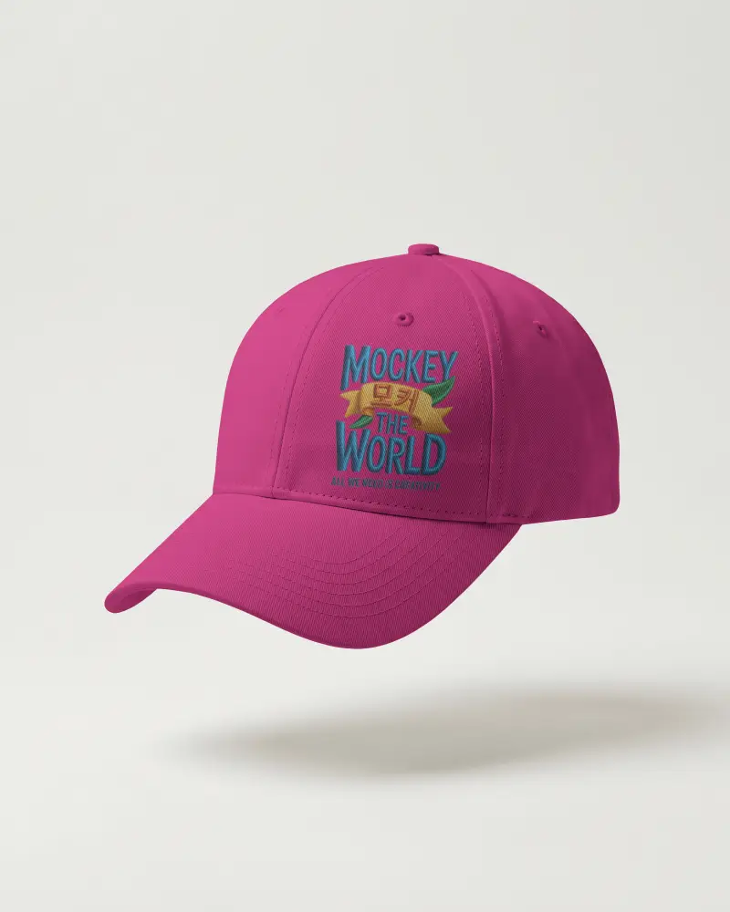 Premium Cotton Baseball Cap Mockup Minimalist Style Perfect For Custom Logo Printing