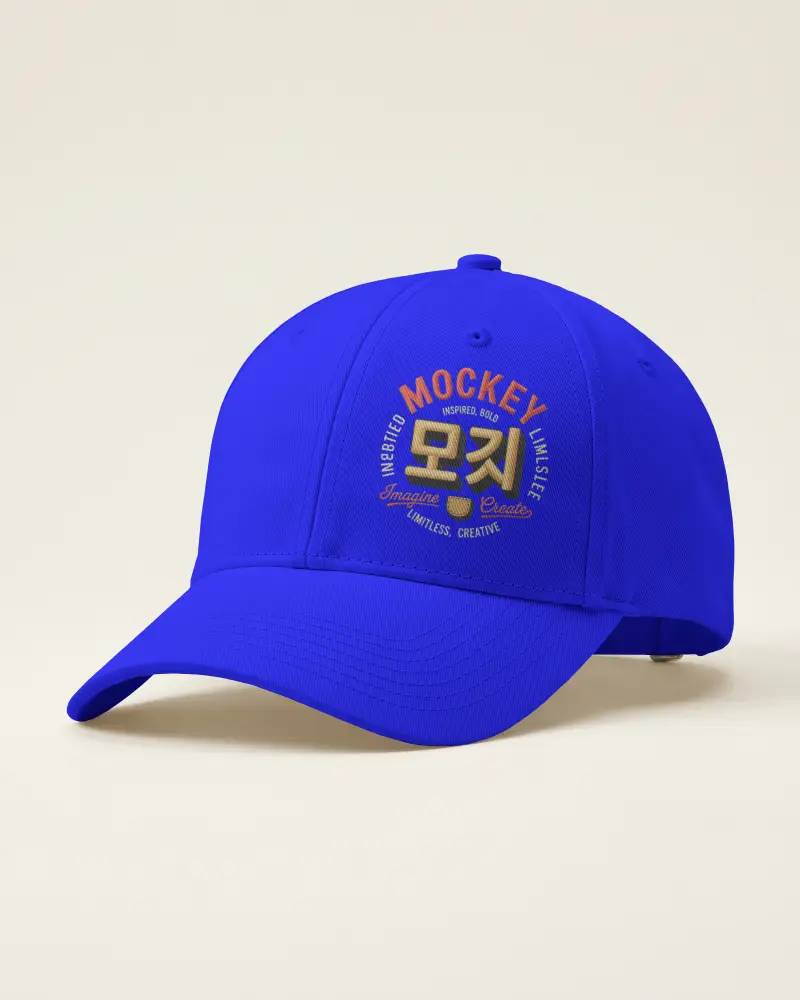 Premium Customizable Baseball Cap Mockup Ideal For Branding And Merchandise Design Presentations