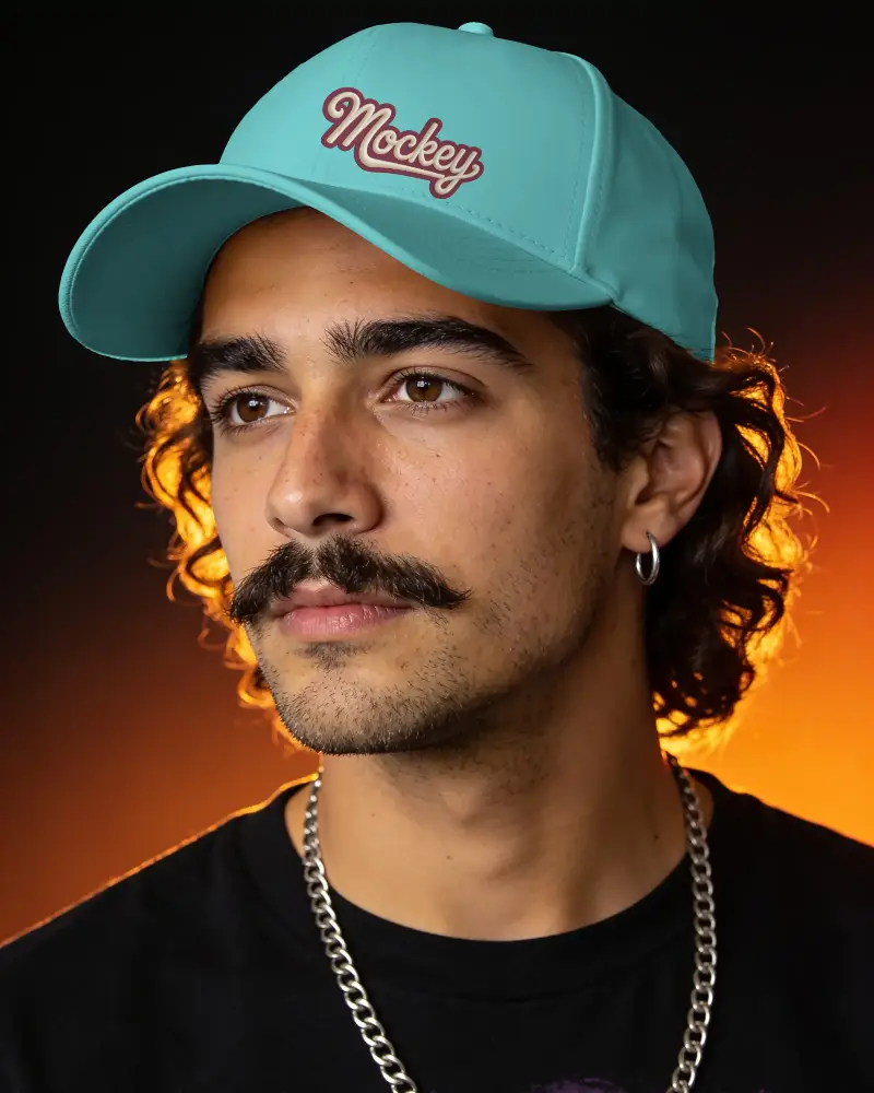 Modern Baseball Cap Mockup For Custom Logo Designs And Promotional Materials Online