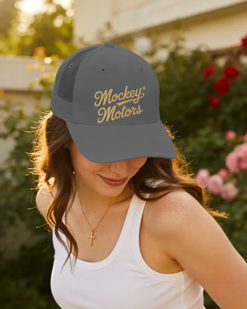Breathable Mesh Back Cap Mockup Summer Outdoor Activities With Comfortable Fit And Style